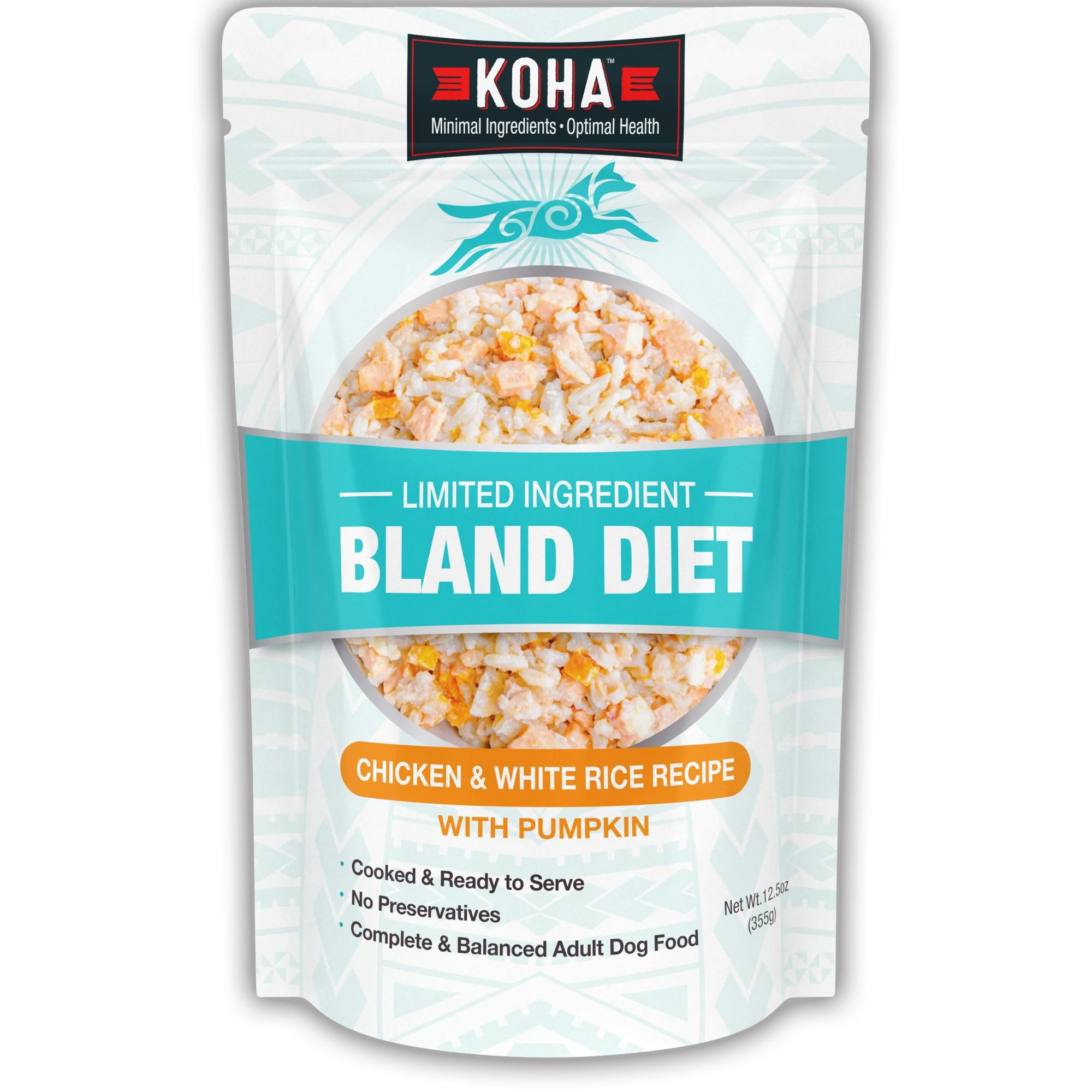 KOHA DOG BLAND DIET CHICKEN & RICE 12.5