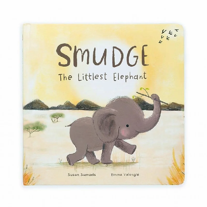 Jellycat : Smudge The Littlest Elephant Book