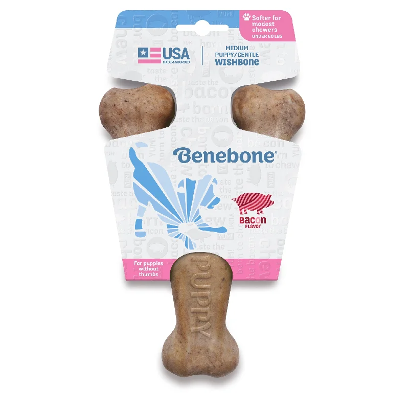 Benebone – Bacon Puppy Wishbone