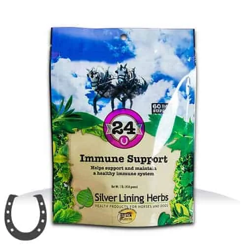 Silver Lining Herbs 24 Immune Support for Horses