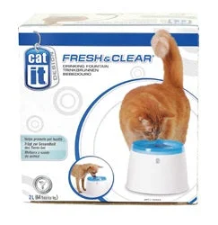 Catit Design Fresh & Clear Cat Drinking Fountain - 2 L (64 oz)