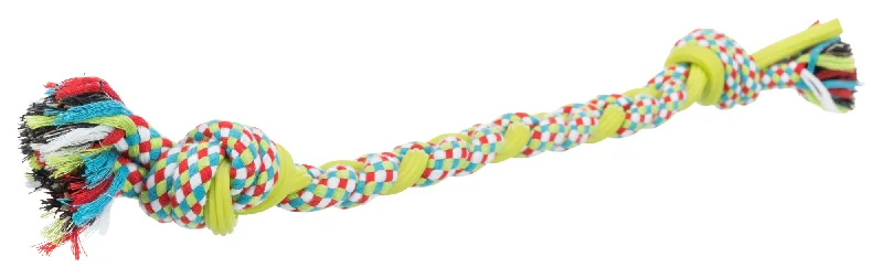 Playing rope, cotton/TPR, 50 cm