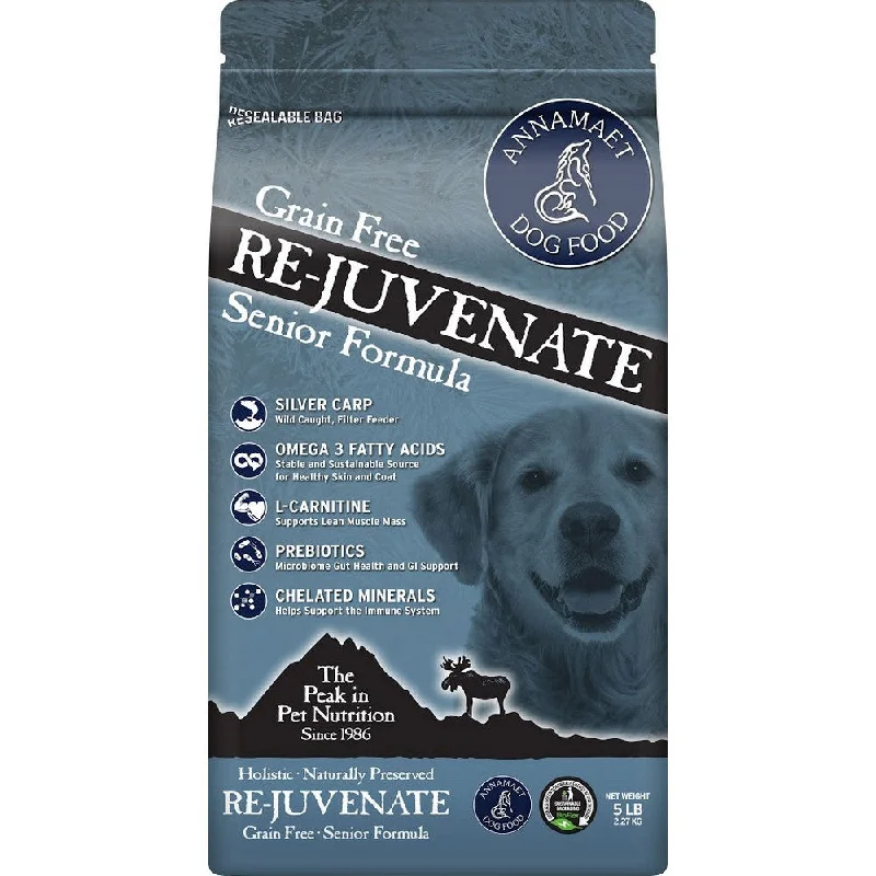 Annamaet Grain-Free Re-juvenate Senior Formula Dry Dog Food