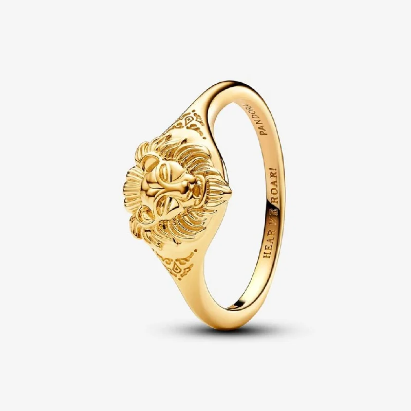 PANDORA : Game Of Thrones Lannister Lion Ring - Gold