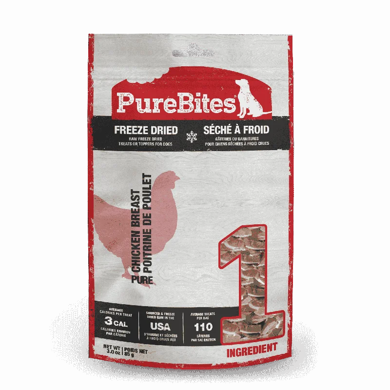 PureBites Freeze Dried Chicken Breast Dog Treats