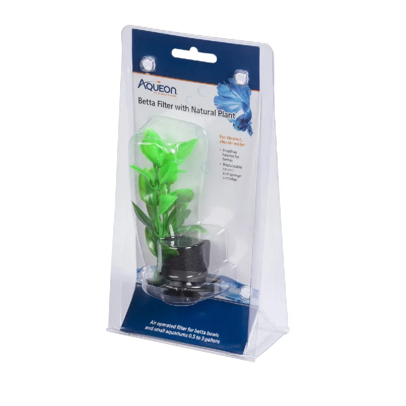 AQUEON BETTA FILTER w/PLANT