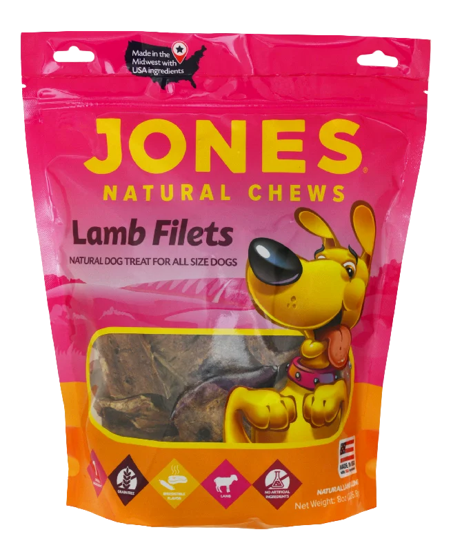 Jones Natural Chews Lamb Puffs Dog Treat