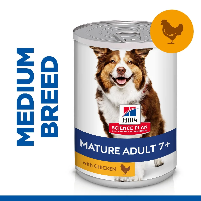 Hill's Science Plan Mature Adult +7 (chicken) , 370G CANS