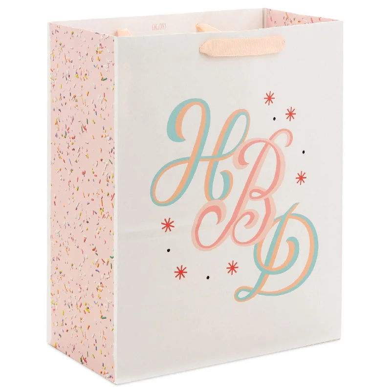 Hallmark : 13" Pastel HBD Large Gift Bag