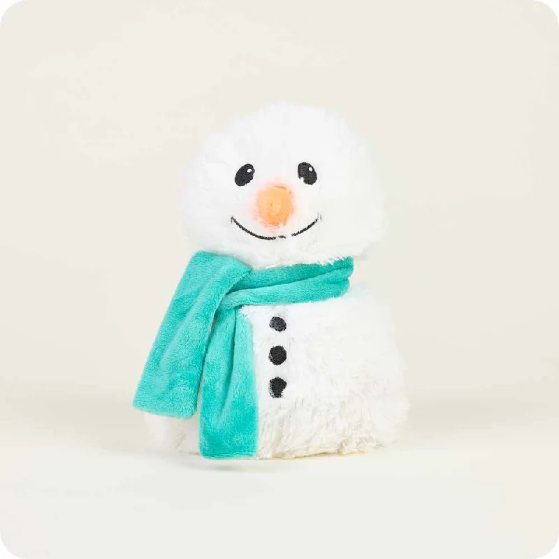 Green Scarf Snowman Junior