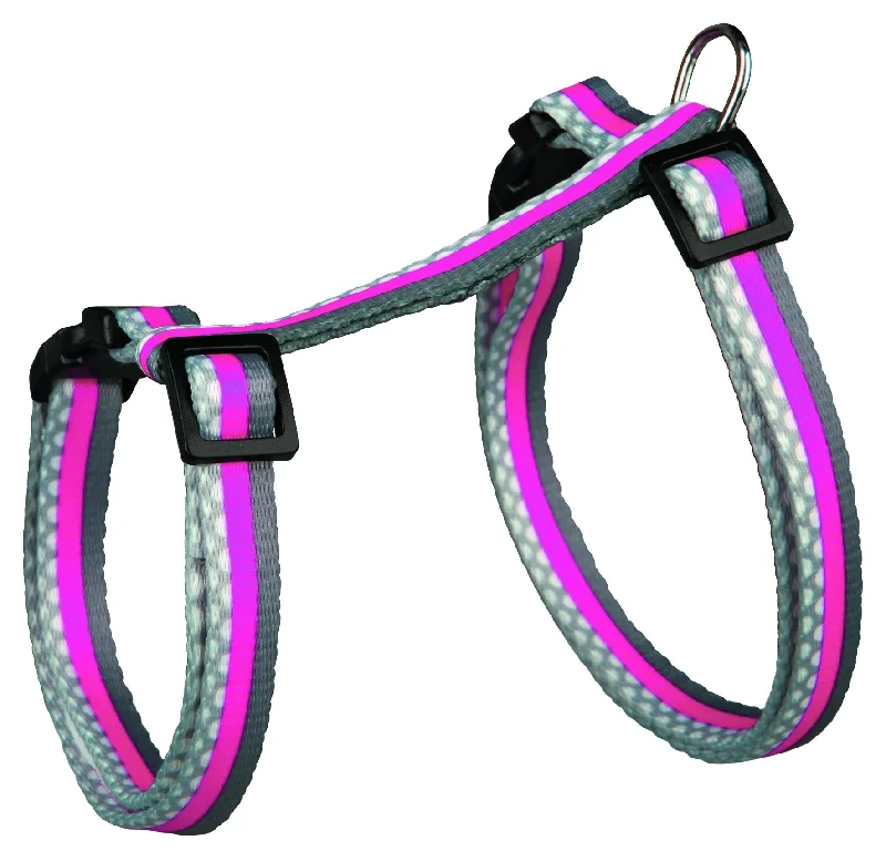 Freshline Spot cat harness with leash, nylon, 27-45 cm/10 mm, 1.20 m