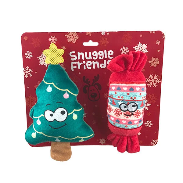 Snuggle Friends – Christmas Plush Candy & Tree Se