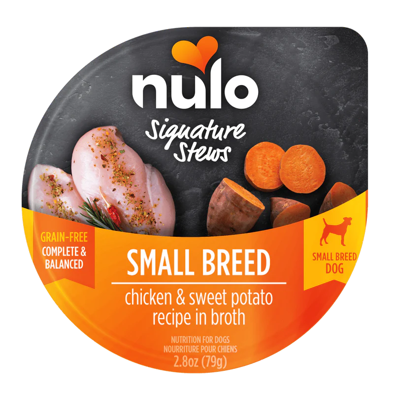 Nulo Chicken & Sweet Potato in broth signature stew for small breed dogs 2.8oz