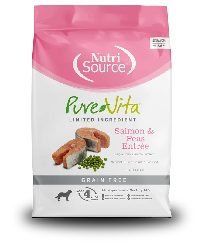 NutriSource® PureVita™ Limited Ingredient Salmon & Peas Entrée Dog Food