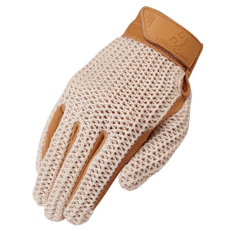 Heritage Crochet Riding Glove