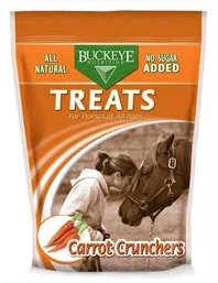 Buckeye No Sugar Added Carrot Crunchers Horse Treat 4lb