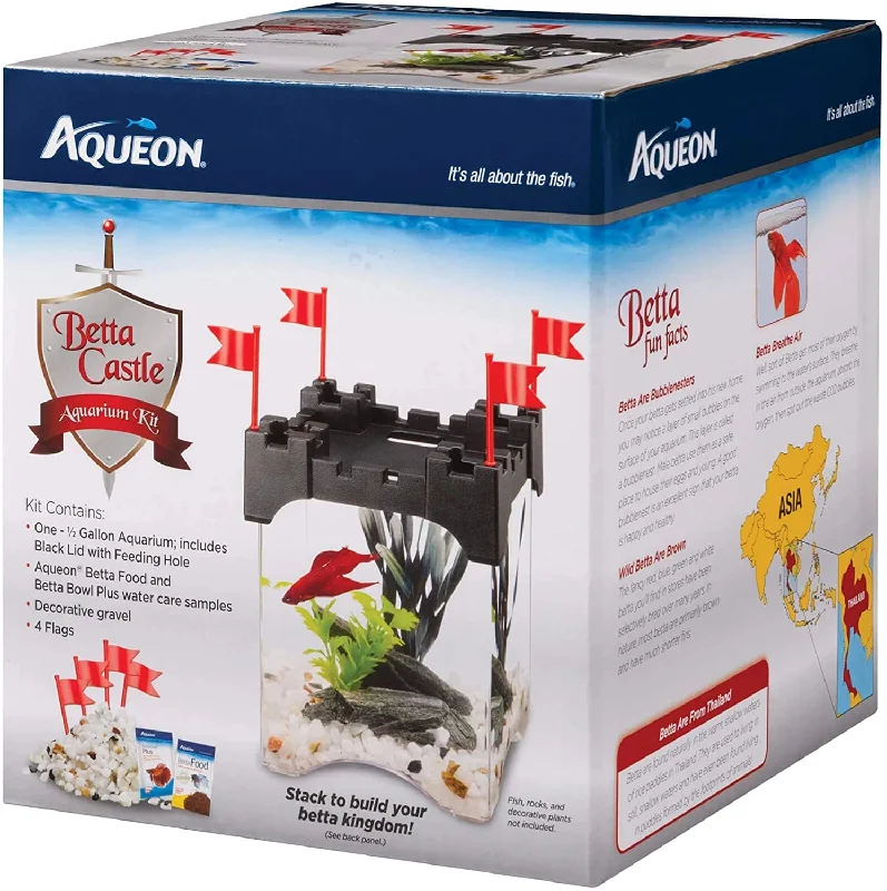 Aqueon Betta Castle Kits .5 Gallon