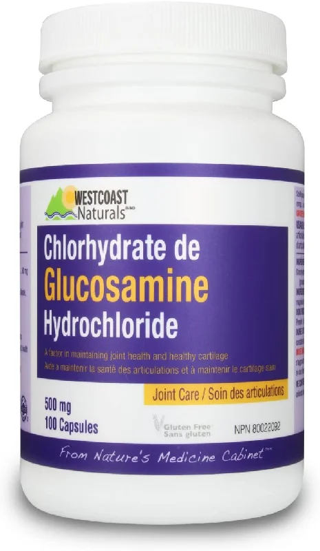 Westcoast Naturals Glucosamine Hydrochloride 500 mg