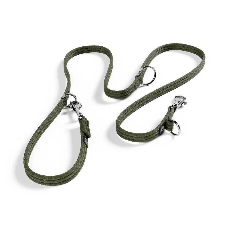 Training Double Ended Dog Lead | 2m Length -  Khaki