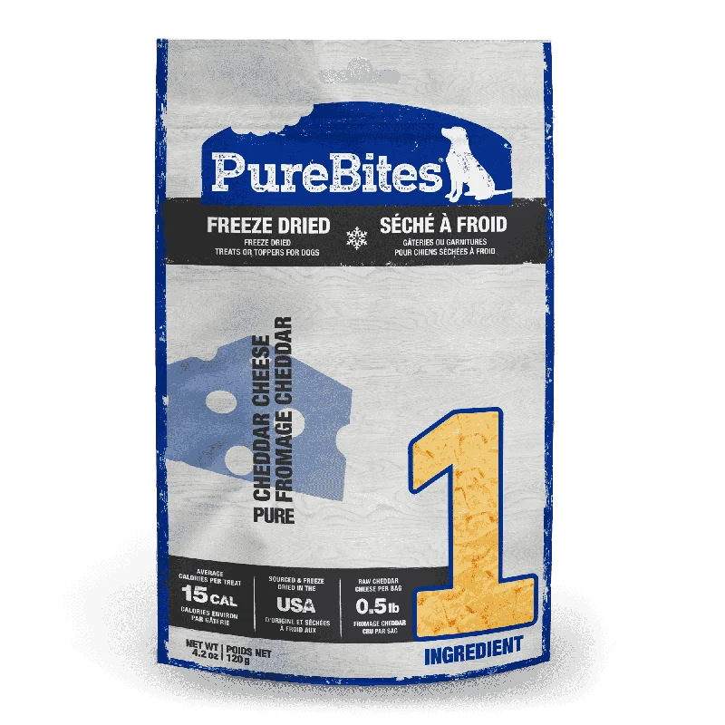 PureBites Freeze Dried Cheddar Cheeze Dog Treats