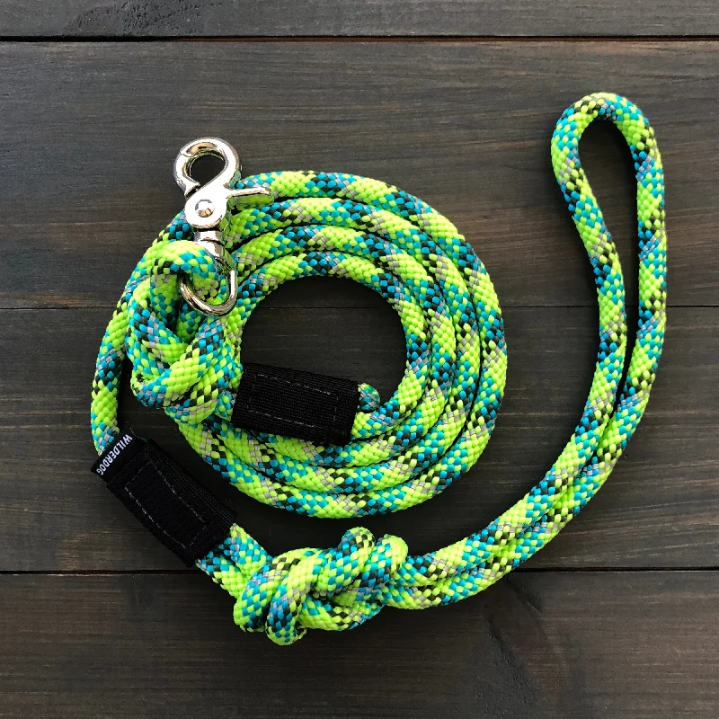 Lime Reflective Quick Clip Leash