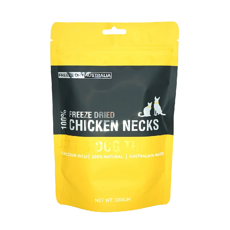 FREEZE DRIED CHICKEN NECKS