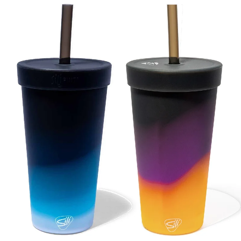 Sale Silipint Silicone 22 oz Straw Tumbler (2 Pack)