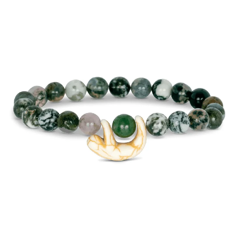 Fahlo :The Wander Bracelet - Sloth Tracking Bracelet in Rainforest Green