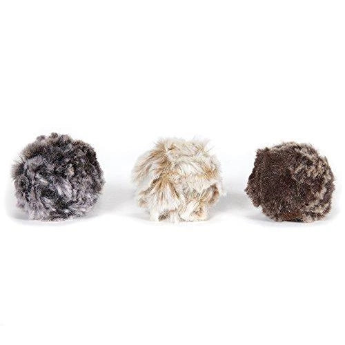 SAVVY TABBY FAUXFUR BALLS (SINGLES)