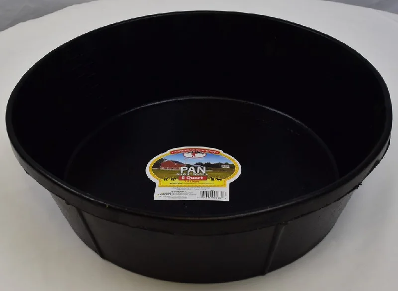 Little Giant Rubber Feed Pan 8 Quart