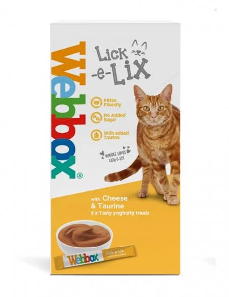 Webbox Lick-e-lix Cheese & Taurine