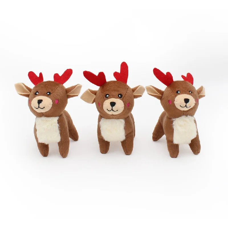 Zippy Paws – Holiday Miniz – Reindeer