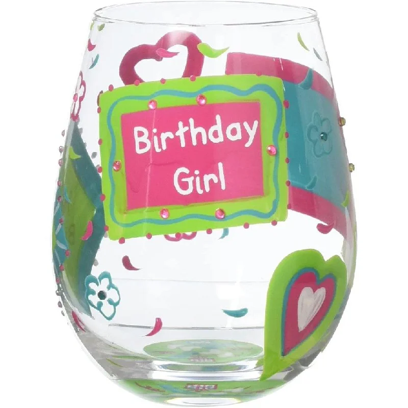 Lolita : Stemless Glass Birthday Girl