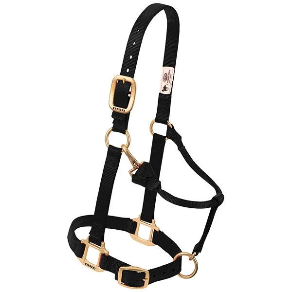 Weaver Original Adjustable Chin and Throat Snap Halter, 3/4" Suckling