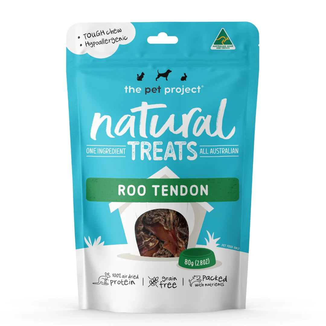 The Pet Project – Natural Treats – Kangaroo Tendon