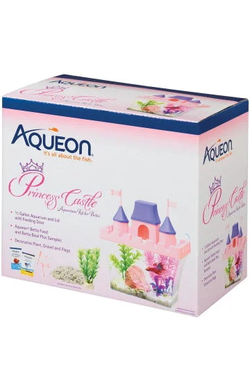 Aqueon Princess Castle Betta Aquarium Kit