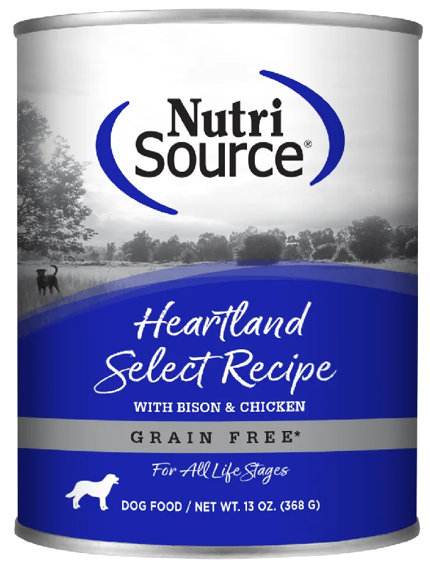 NutriSource® Heartland Select Healthy Grain Free Wet Dog Food