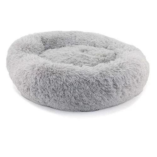 Ancol Super Soft Plush Donut Grey 70cm