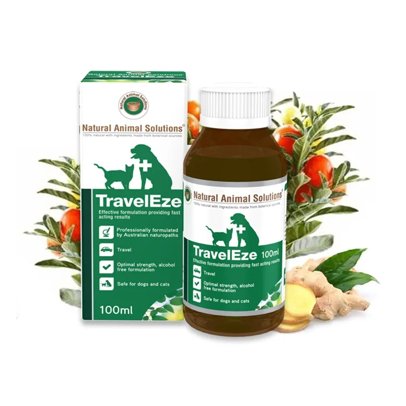 Natural Animal Solutions TravelEze for Dogs and Cats 100ml