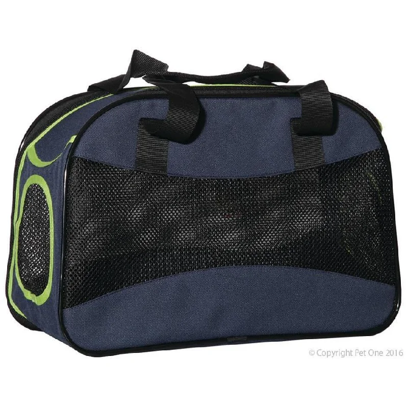 Pet One Soft Rectangle Carrier Blue