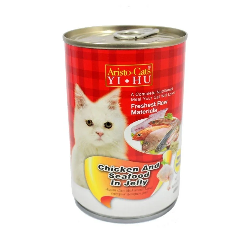 Aristo-cats Chicken And Seafood In Jelly Canned Cat Food