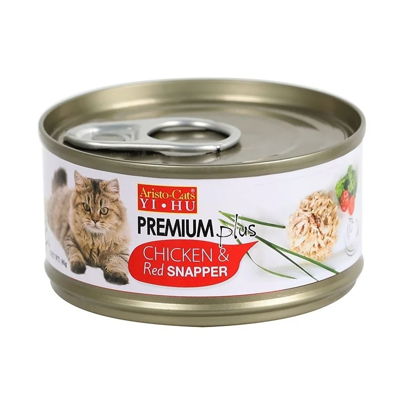 Aristo-cats Premium Plus Chicken And Red Snapper Canned Cat Food