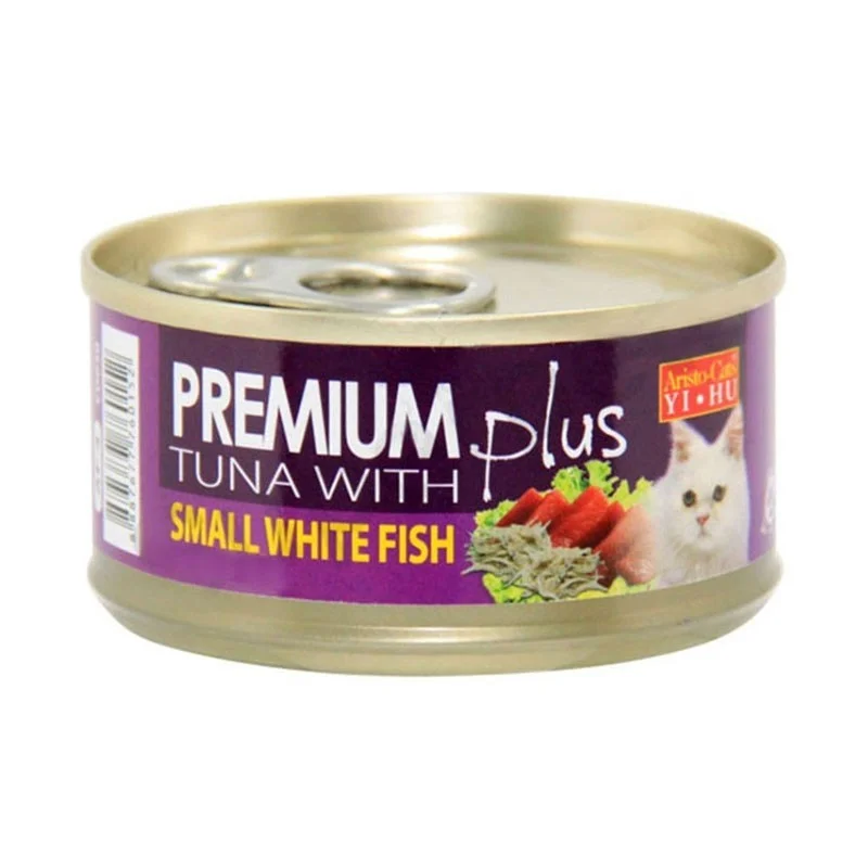 Aristo-cats Premium Plus Tuna With Small White Fish Canned Cat Food