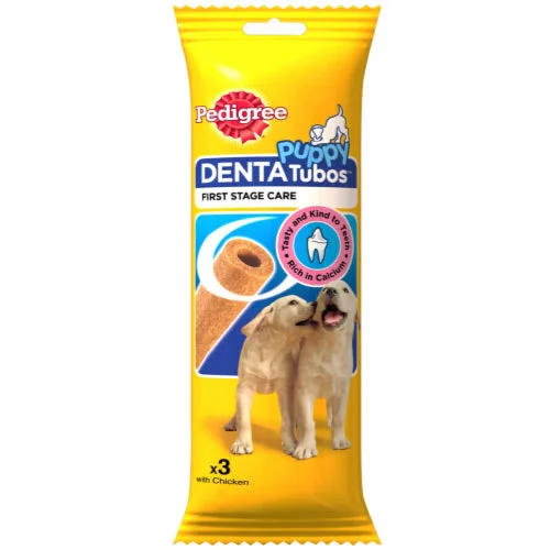 Pedigree Puppy Denta Tubos 3 Pack